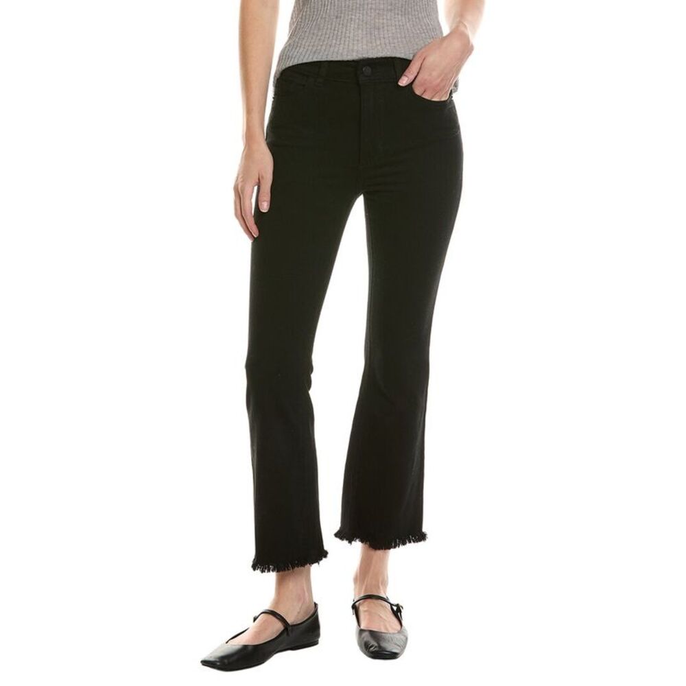 Dl1961 Womens  Bridget Cropped Henderson Bootcut Jean, Black